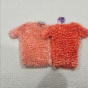 Charming Coral Ruffled (popcorn tops)